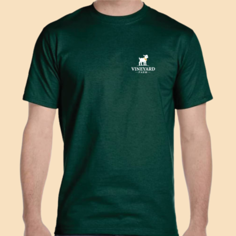 camiseta verde frente