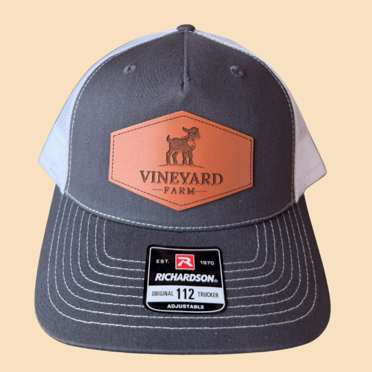 dark gray cap